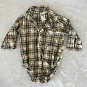 Button up dress onesie